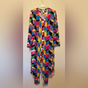 NWT  Ashley Stewart 2 Piece Jumpsuit and Cover Up